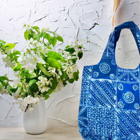 Simply Adire - reuseable eco bag